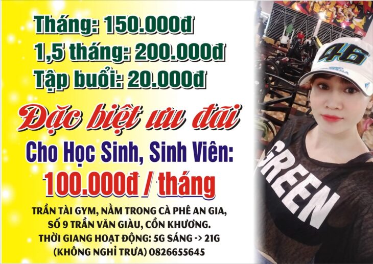 Trần Tài Gym – Cồn Khương Cần Thơ