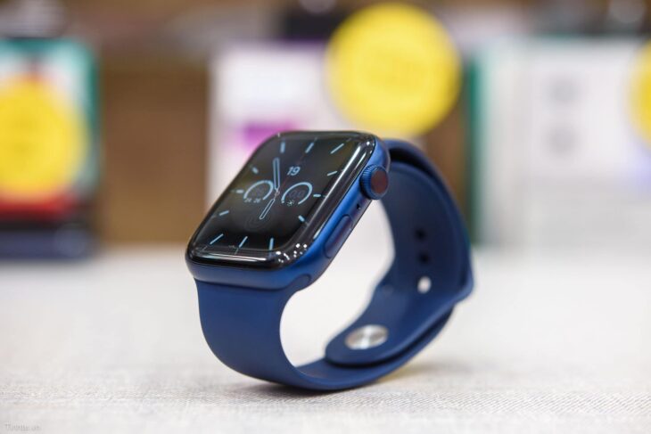 Apple watch seri 6 44mm xanh navy phiên bản LTE