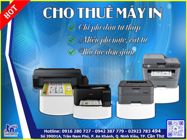 Cung cấp Máy photocopy, máy in đen trắng, máy in màu, máy quét, máy vi tính
