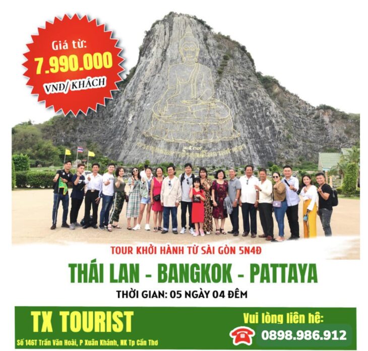 TOUR Thái Lan (5N4Đ) – 7.990K