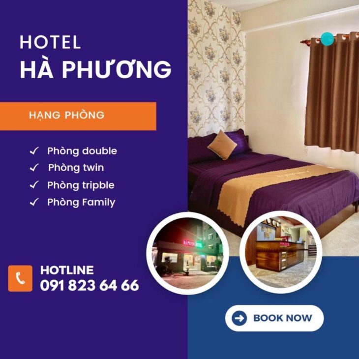 Nhanh tay book ngay phòng đẹp tại Hà Phương Hotel