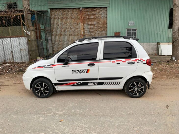 Matiz 2007 gốc Sài Gòn. Xe đồng sơn đẹp, nội thất sạch sẽ, full đồ chơi