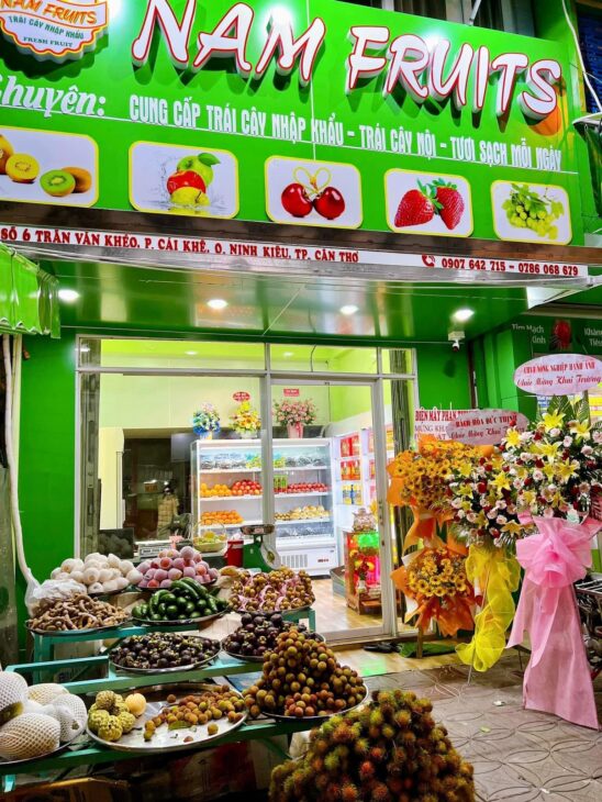 Shop trái cây nhập khẩu NAM FRUIT VỊ TRÍ: Nhân viên bán hàng