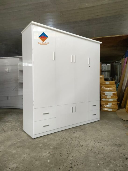 Mẫu tủ áo 4 cánh có sẵn.