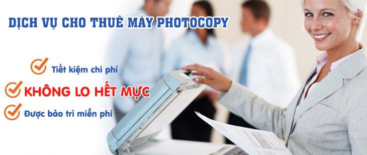 Dịch Vụ Cho Thuê Máy Photocopy Giá Rẻ Tại TPHCM