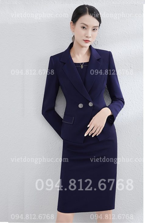 Mẫu đồng phục áo vest nữ cao cấp, chuẩn đẹp từ chất lượng lẫn thiết kế