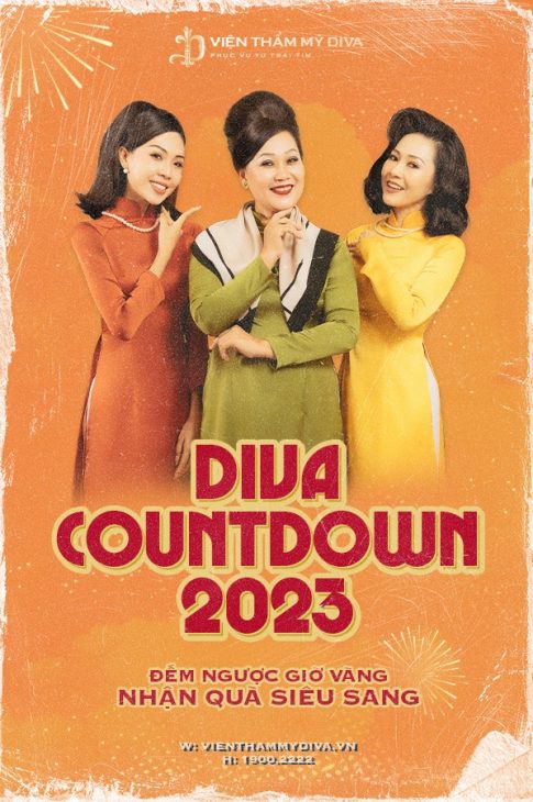 DIVA COUNTDOWN 2023: Đếm Ngược Giờ Vàng – Nhận Quà Siêu Sang