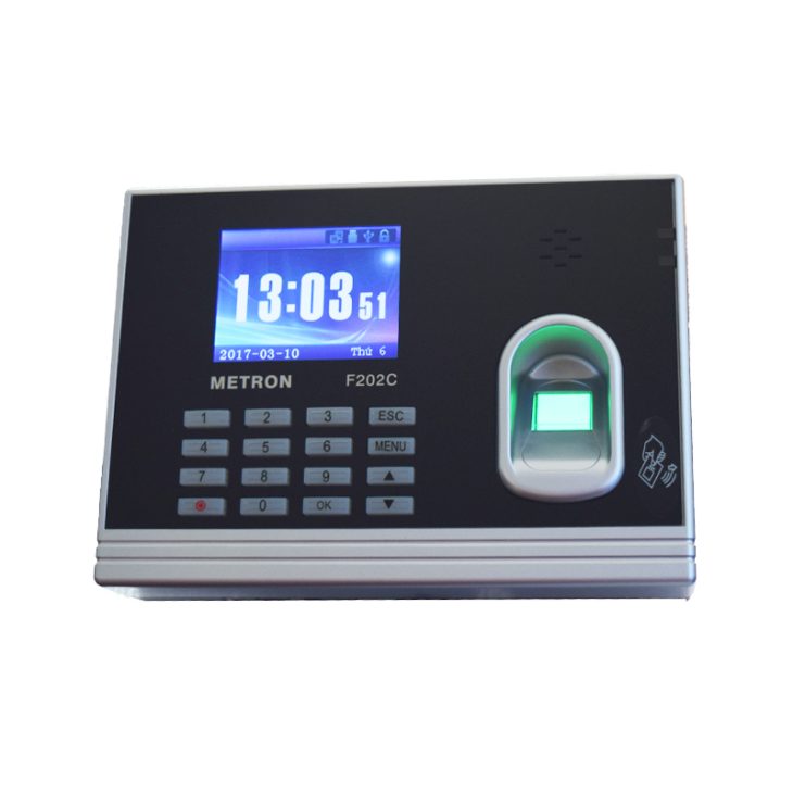 Máy Chấm Công Vân Tay Metron F202C