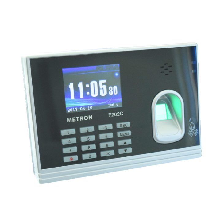 Máy Chấm Công Vân Tay Metron F202C