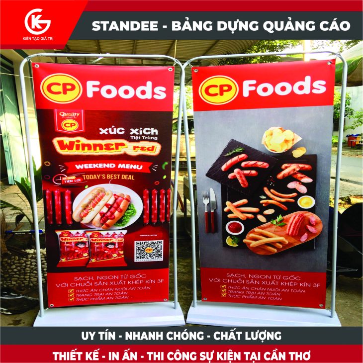 BẢNG HIỆU STANDEE HỘP ĐÈN QUẢNG CÁO KIẾN TƯỜNG