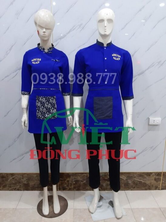 Mẫu đồng phục nhân viên Khách sạn chuyên nghiệp, dễ mặc, hợp xu hướng