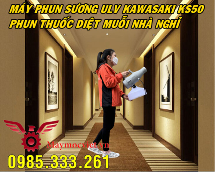 Cách Phun Thuốc Diệt Muỗi Cho Gia Đình -máy phun sương ULV KAWASAKI KS50