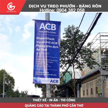 TREO BĂNG RÔN QUẢNG CÁO ĐƯỜNG PHỐ