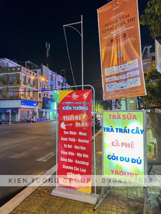 TRỌN BỘ STANDEE GIÁ RẺ