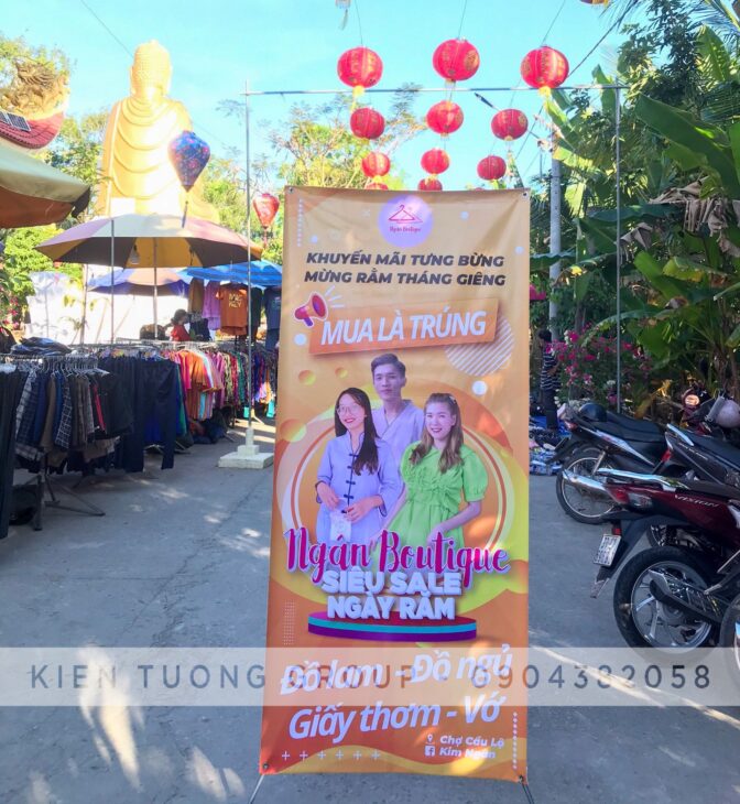 TRỌN BỘ STANDEE GIÁ RẺ