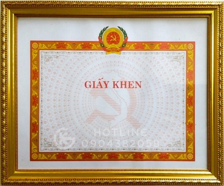 TRỌN BỘ KHUNG BẰNG KHEN GIÁ CỰC RẺ