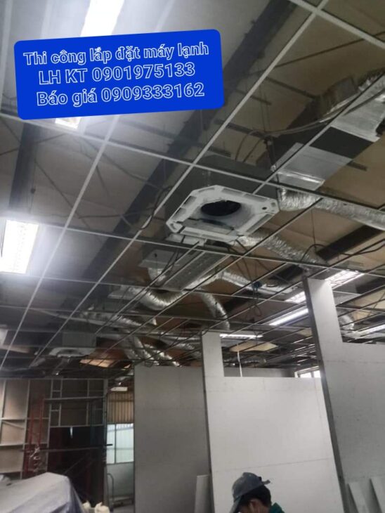 Các điểm cần lưu ý khi lắp đặt máy lạnh giấu trần