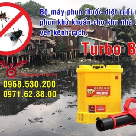 Thiết bị phun hóa chất diệt muỗi , côn trùng cho khu dân cư Turbo Ba-6