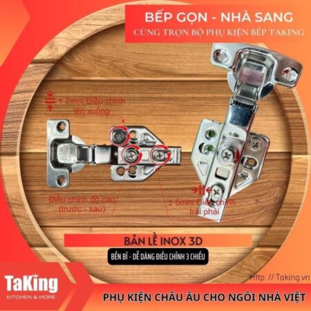 Bản lề tháo lắp nhanh 3D TaKing