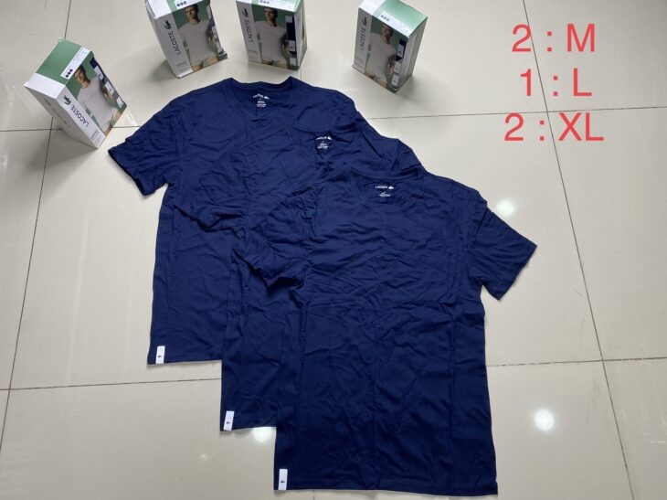Set 3 áo Lacoste chính hãng
