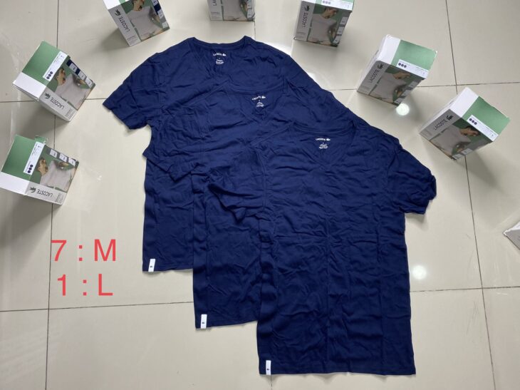 Set 3 áo Lacoste chính hãng