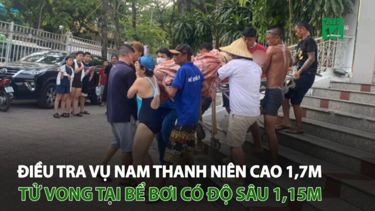 Điều tra vụ nam thanh niên cao 1,7m t.ử v.o.n.g tại bể bơi có độ sâu 1,15m | VTC14