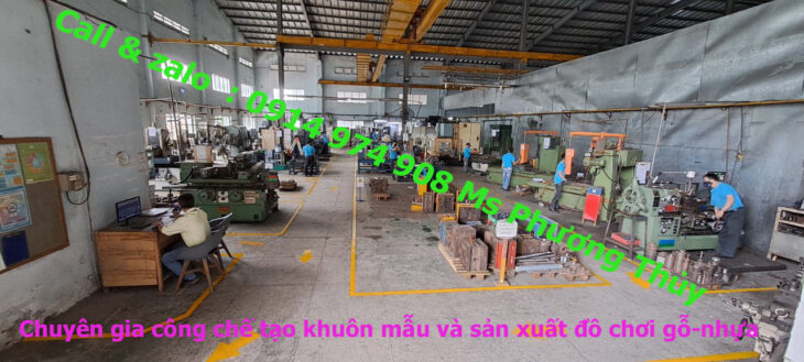 Xưởng sản xuất đồ chơi trẻ em bằng gỗ thông/beech/tràm