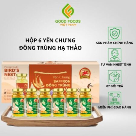 QUÀ TẶNG DOANH NGHIỆP YẾN CHƯNG ĐÔNG TRÙNG HẠ THẢO FREESHIP TOÀN QUỐC