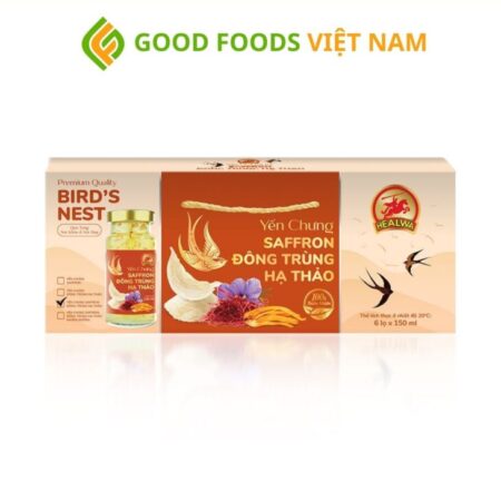 QUÀ TẶNG DOANH NGHIỆP YẾN CHƯNG SAFFRON ĐÔNG TRÙNG HẠ THẢO FREESHIP TOÀN QUỐC