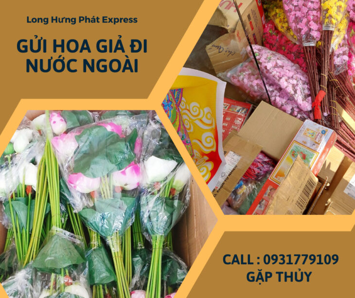 Gửi hoa giả đi Mỹ bằng đường biển giá rẻ