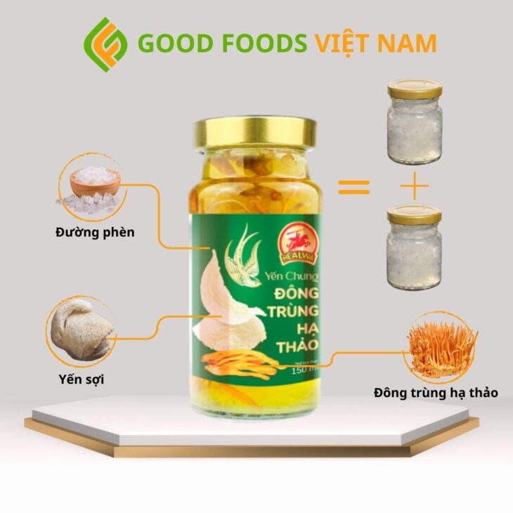 MUA 5 TẶNG 1 YẾN CHƯNG ĐÔNG TRÙNG HẠ THẢO CHO NGƯỜI TIỂU ĐƯỜNG FREESHIP TOÀN QUỐC