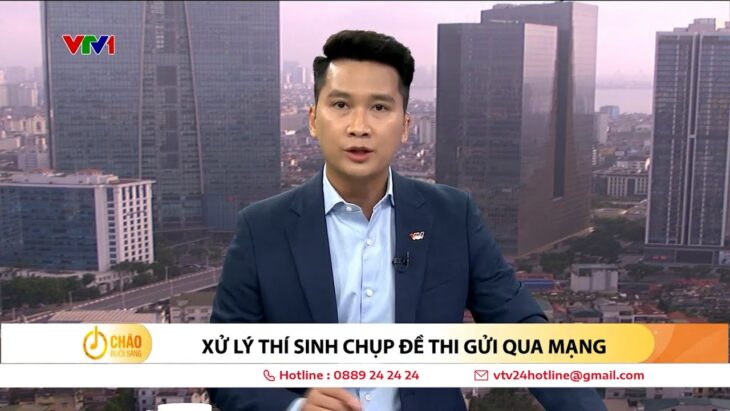 Xử lý thí sinh chụp đề thi gửi qua mạng | VTV24