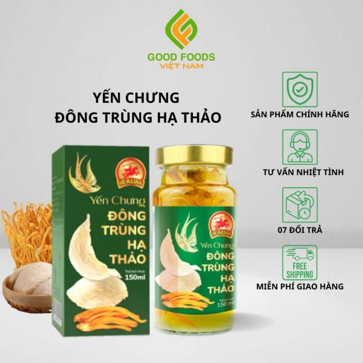 YẾN CHƯNG ĐÔNG TRÙNG HẠ THẢO DÀNH NGƯỜI TIỀN UNG THƯ FREESHIP TOÀN QUỐC