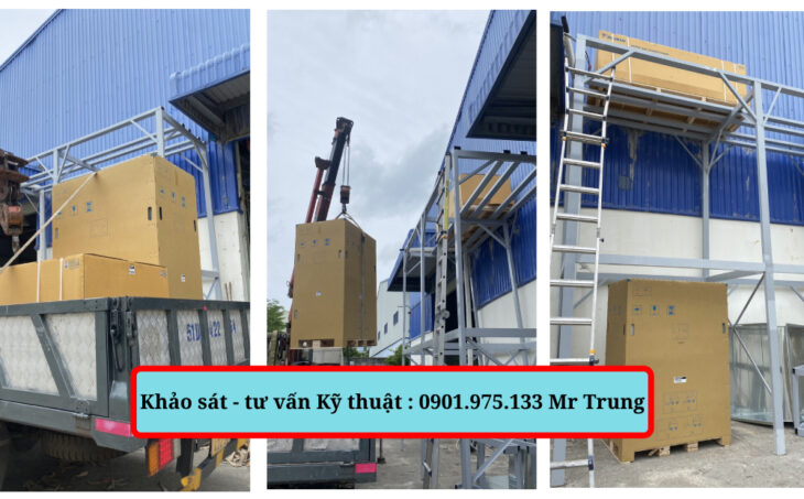 Máy lạnh tủ đứng Packaged lắp ở không gian rộng – lượng gió thổi lớn