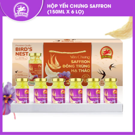 Yến chưng Saffron mua 5 tặng 1 chất lượng giá rẻ toàn quốc