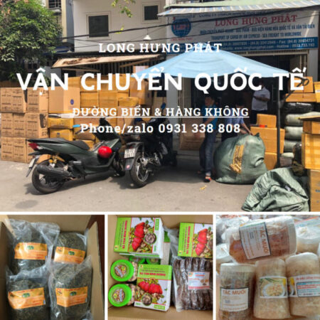 Dịch vụ gửi đồ khô, mắm, thực phẩm các loại đi Mỹ tại Ninh Kiều