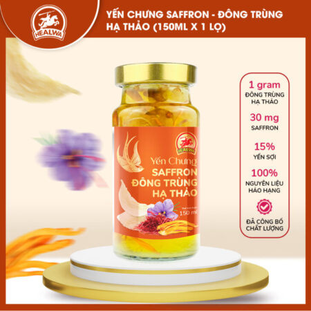 Yến chưng Saffron Đông trùng hạ thảo dành cho người bệnh chất lượng toàn quốc