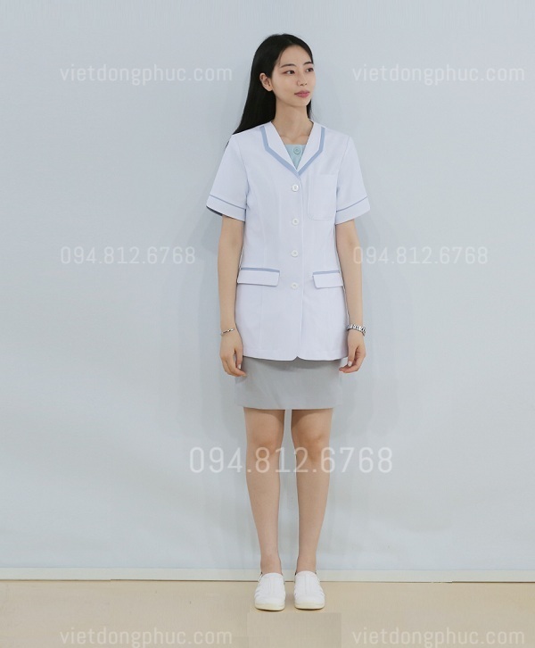 Áo blouse y sỹ, dược sỹ thời trang, bền đẹp tại VIỆT ĐỒNG PHỤC