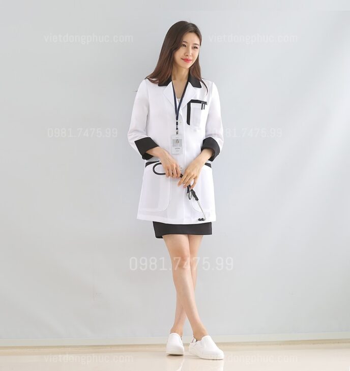 Áo blouse y sỹ, dược sỹ thời trang, bền đẹp tại VIỆT ĐỒNG PHỤC