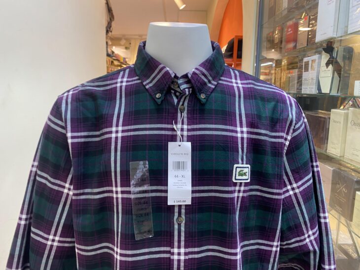 Áo sơ mi Lacoste chính hãnggg