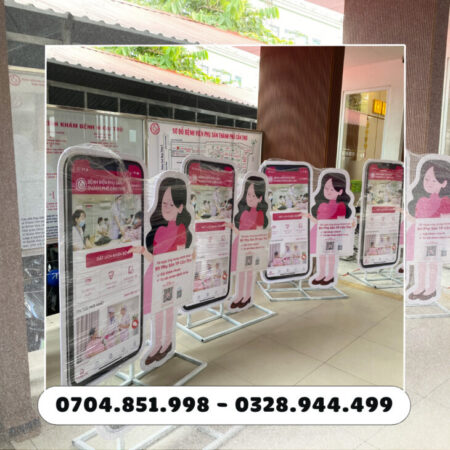 STANDEE CHÂN SẮT KÈM TẤM PVC KHÁNG NƯỚC – KHUYẾN MÃI MÙA TRUNG THU