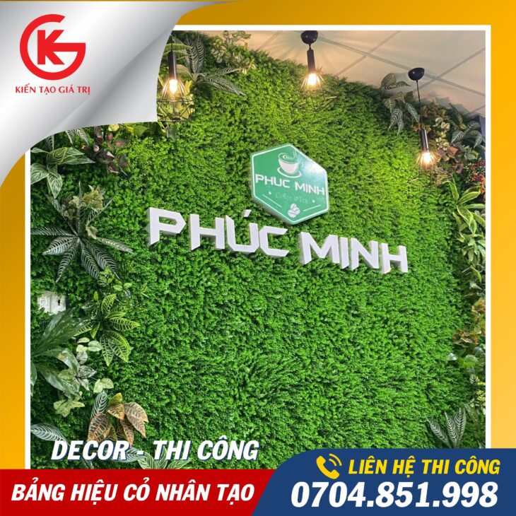 THIẾT KẾ VÀ THI CÔNG CỎ NHÂN TẠO TẠI CẦN THƠ