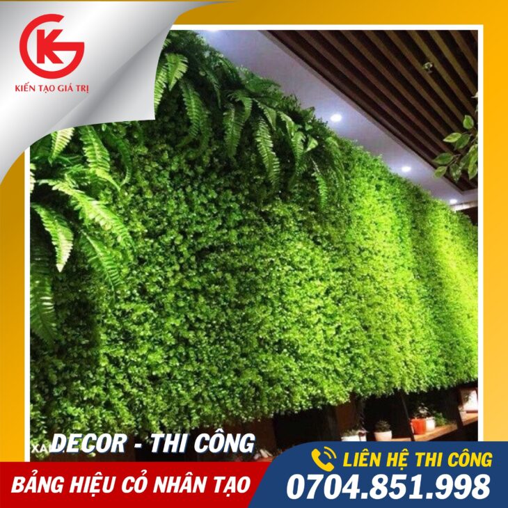 THIẾT KẾ VÀ THI CÔNG CỎ NHÂN TẠO TẠI CẦN THƠ