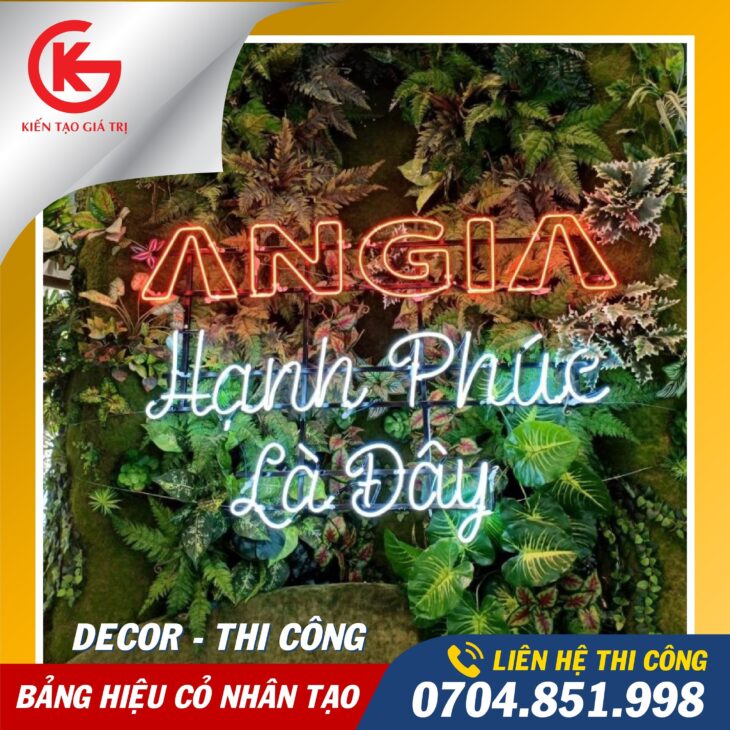 THIẾT KẾ VÀ THI CÔNG CỎ NHÂN TẠO TẠI CẦN THƠ