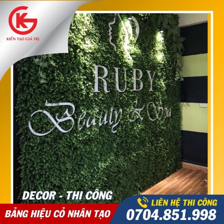 THIẾT KẾ VÀ THI CÔNG CỎ NHÂN TẠO TẠI CẦN THƠ