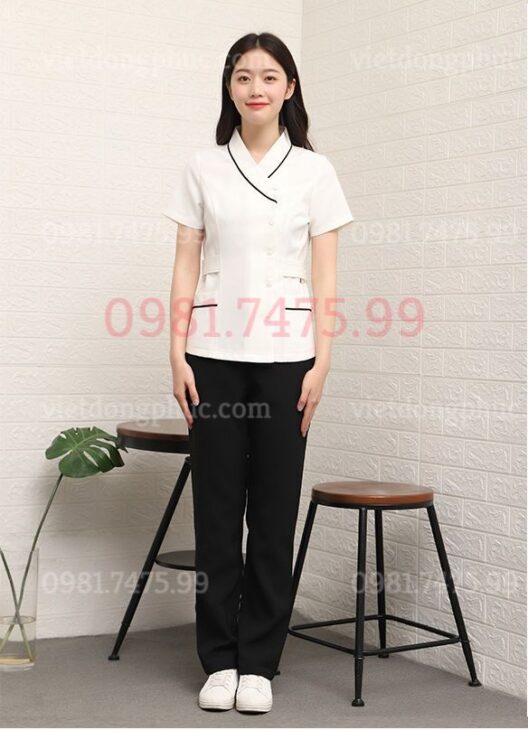 Mẫu đồng phục spa nữ đẹp chuyên nghiệp – Nhận may theo thiết kế