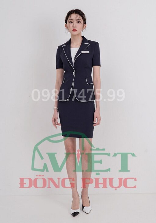 Mẫu đồng phục quản lý spa thời trang, cao cấp, lên form dáng cực chuẩn