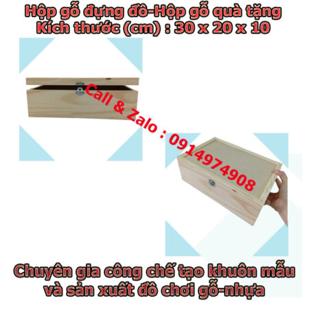 Hộp gỗ đa năng-Hộp gỗ nắp gài .Hộp gỗ cao cấp .Chuyên dùng