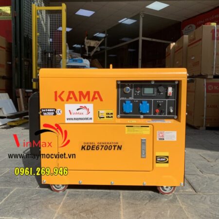 Máy phát điện KAMA 6Kw chạy dầu 8800TN mẫu mới nhất năm 2023