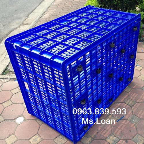 Rổ nhựa 26 bánh xe đựng trái cây, nông sản, rổ đựng vải may mặc / 0963.839.593 Ms.Loan